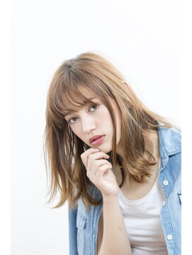 ロッコ(ROCCO) ナチュラル外ハネ大人っぽミディ[八王子]ROCCO