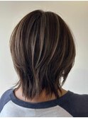 茅ヶ崎/ハイライト/髪質改善/白髪ぼかし/ショート/ボブ/レイヤー