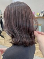 ロミー 本厚木(ROMMY.)&nbsp;くびれウルフレイヤーカット☆ローズブラウン外巻きボブ☆本厚木