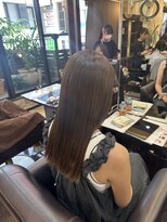 キャラ 池袋本店(CHARA)&nbsp;【人気No.1】ブリーチなしで透明感◎大人可愛いグレージュ