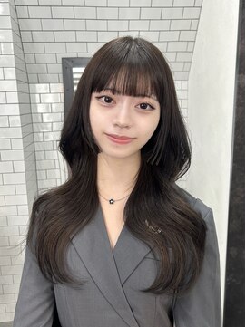 レガーレ(Legare) 【広島韓国ヘア】韓国レイヤーカット×赤みなしアッシュブラウン