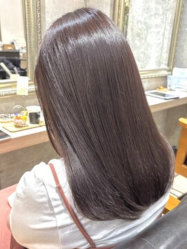 アヤラグランスパ 船橋店(AyaLA GRAN SPA) 【福田隆晃】ラベンダーブラウン/暗めカラー/パヤ毛改善