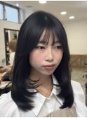 ふわっとワンカールレイヤーカット