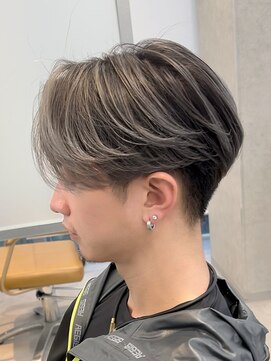 ジーナ 天神(Zina) 【福岡/天神/メンズカラー】シルバーバレイヤージュ