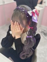 ヘアセットサロン ミント(Hair set salon MINT)&nbsp;ハートサイドテール