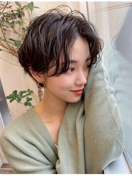 サンドパールス 仙台店(sand PALCE) 髪質改善/大人ガーリー/似合わせカット/ショートボブ前髪/仙台