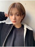 髪質改善/大人ガーリー/似合わせカット/ショートボブ前髪/仙台
