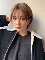 サンドパールス 仙台店(sand PALCE) 髪質改善/大人ガーリー/似合わせカット/ショートボブ前髪/仙台