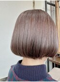 40代50代大人ボブ/恵比寿渋谷/白髪ぼかしハイライト2602