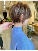 ミニボブ/レイヤーカット/ショートボブ/ボブ/仙台美容室