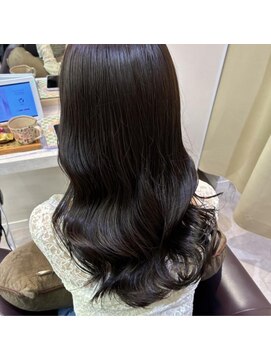 フェイス 石川町 (FACE) オリーブブラウン×ミディアムレイヤーで透明感カラー