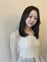 ドルセプラタ(Dulce plata) 透明感オリーブ×レイヤースタイル