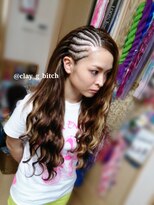 クレイジービッチ(CLAY G BITCH)&nbsp;【￥ASK】仙台 コーンロー ウェーブエクステ 特殊ヘア