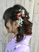 ヘアースペース ムーン(Hair Space MOON) 袴や着物のヘアーセットと着付は北区表町ヘアスペースムーンで!