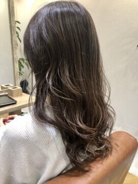 ジェービーヘア 稲毛(jb hair) 大人かわいい無造作ウェーブアッシュブラウン　【稲毛】