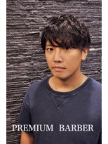 プレミアムバーバー 表参道店(PREMIUM BARBER produce by HIRO GINZA)&nbsp;ニュアンスパーママッシュ＜理容室＞＜表参道＞