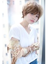 シーラス バイクラウドゼロ(Cirrus by Cloud zero)&nbsp;ハイトーンベージュショート【Cirrus by Cloud zero】