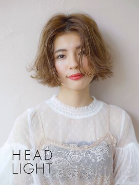 アーサスバイヘッドライト 印西千葉ニュータウン店(ursus byHEADLIGHT) *Ursus*　ハイトーン×切りっぱなしボブ