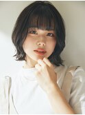  ボブ/カーキグレージュ/大人かわいい[恵比寿/恵比寿駅]