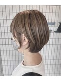 ブリーチなし☆アッシュベージュ