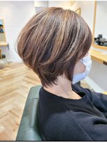 エピック(epic)&nbsp;epic hair 華やかさup!ハイライト×大人ショート