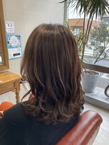 ヘアー クラージュ(hair courage) ナチュラルハイライト/ミルクティーカラー