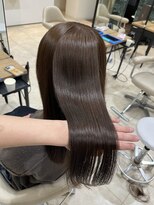 ヘアープレイス ヴィブ(hair place VIVE) ダークブラウンカラー