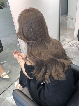 ミラ(MIRA) 大槻勇樹/大阪美容室/梅田美容室/ミルクベージュ