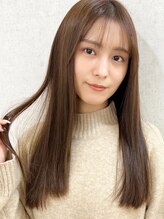 縮毛矯正のこだわり【大通/イルミナ/縮毛矯正/小顔/ショートボブ/デジタルパーマ/イルミナカラー】