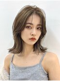小顔ヘルシーレイヤースタイル透明感カラー【修】20代30代40代