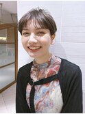 マッシュショート ショートスタイル コンパクトショート