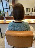 切りっぱなしボブ