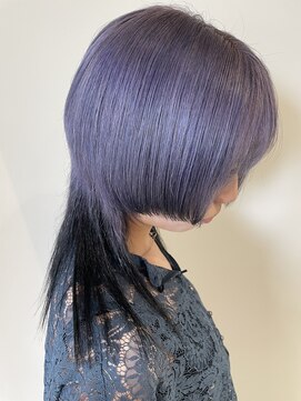 ビーティベーシック(B.t.Basic) ラベンダーグレージュ×ブラック