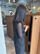 シアー 大阪梅田(SHEER.)&nbsp;髪質改善カラー×クリアブラック【大阪梅田,中崎町美容室】
