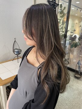 ヘアアンドスペース ベロン(hair&space velon) ナチュラルハイライト