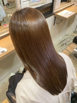 アルベロ(ALBERO)の写真/自分史上最高の滑らかな艶髪◇ナチュラルでダメージレスな仕上がり―。当店で体験してみませんか？