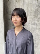 カシュカシュ(cache cache)&nbsp;レイヤーボブ　髪質改善　縮毛矯正　二子玉川　用賀