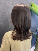 透明感◎ グレージュカラー