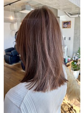 ハイジア(hygea) [hygea]透明感　マロンベージュ　姫カットレイヤー[薬院/警固]