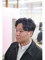 ハニー(HONEY)&nbsp;フェザーパーマ/ニュアンスパーマ/岡崎メンズパーマ