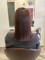 リシェイル(RICHAIR)&nbsp;プレミアムストレート×ピンクブラウン