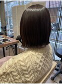 [Ikeda]切りっぱなしボブ×オージュアトリートメント