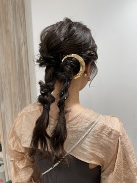 エアー 横浜(AIR) 【湯田】結婚式参列 ヘアセット