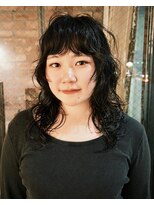 ボコカ(bococa)&nbsp;【macana指名】ミディアムレイヤーパーマウルフ登戸