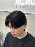 曲がる縮毛矯正/フェザーパーマ/毛流れ
