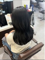 コビーバイジーナ 梅田茶屋町(Coby by Zina)&nbsp;ブルーブラック＊トリートメント【hina】