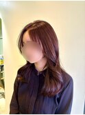 くびれヘアミディアムロング