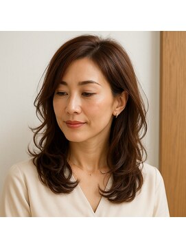 スープレックス ヘアーデザイン(SOUPREX HAIR DESIGN) ミセスエレガント　デジタルパーマ　20代 30代 40代 50代 60代