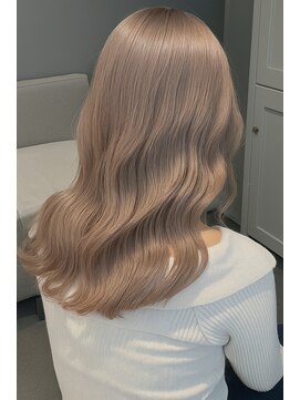 アトリア 横浜(Atria) ミルクティーベージュ/ハイトーン/ゆるふわロング