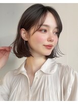 hum 立川【ハム】髪質改善・酸性ストレート・縮毛矯正 ココアベージュ/オリーブグレー/小顔/黒髪[立川/髪質改善]